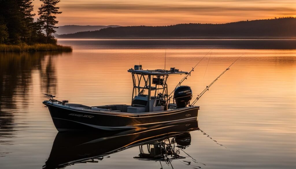 boat fishing rod holders