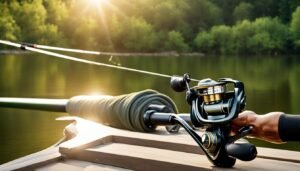 fishing rod and reel