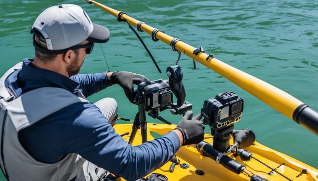 how to install rod holders on a kayak