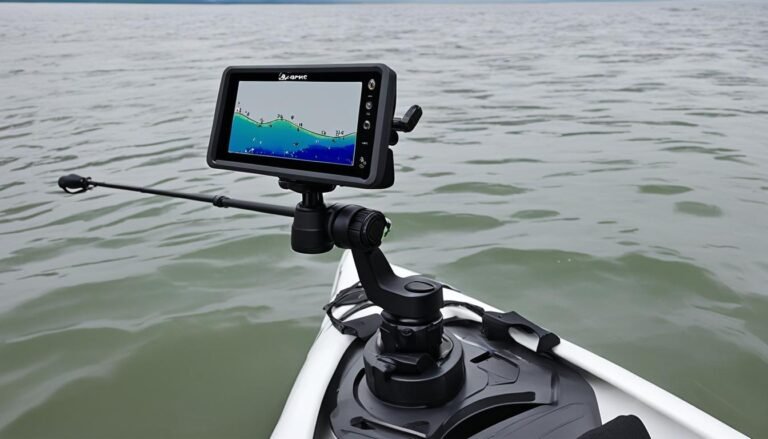 kayak fish finder mount