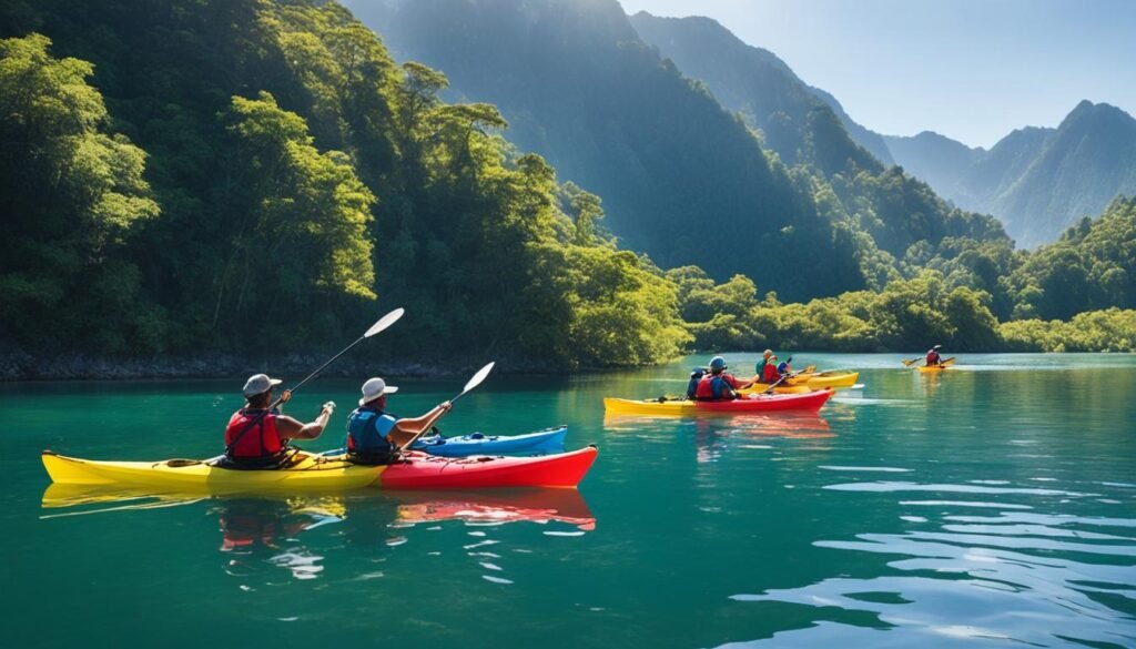 kayak fishing adventure