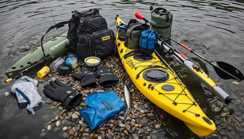 oregon kayak fishing gear